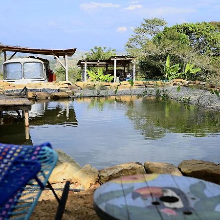 La Pacha Hostel Barichara Kültér fotó