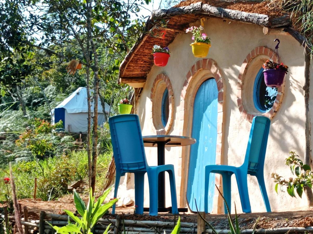 La Pacha Hostel Barichara Kültér fotó