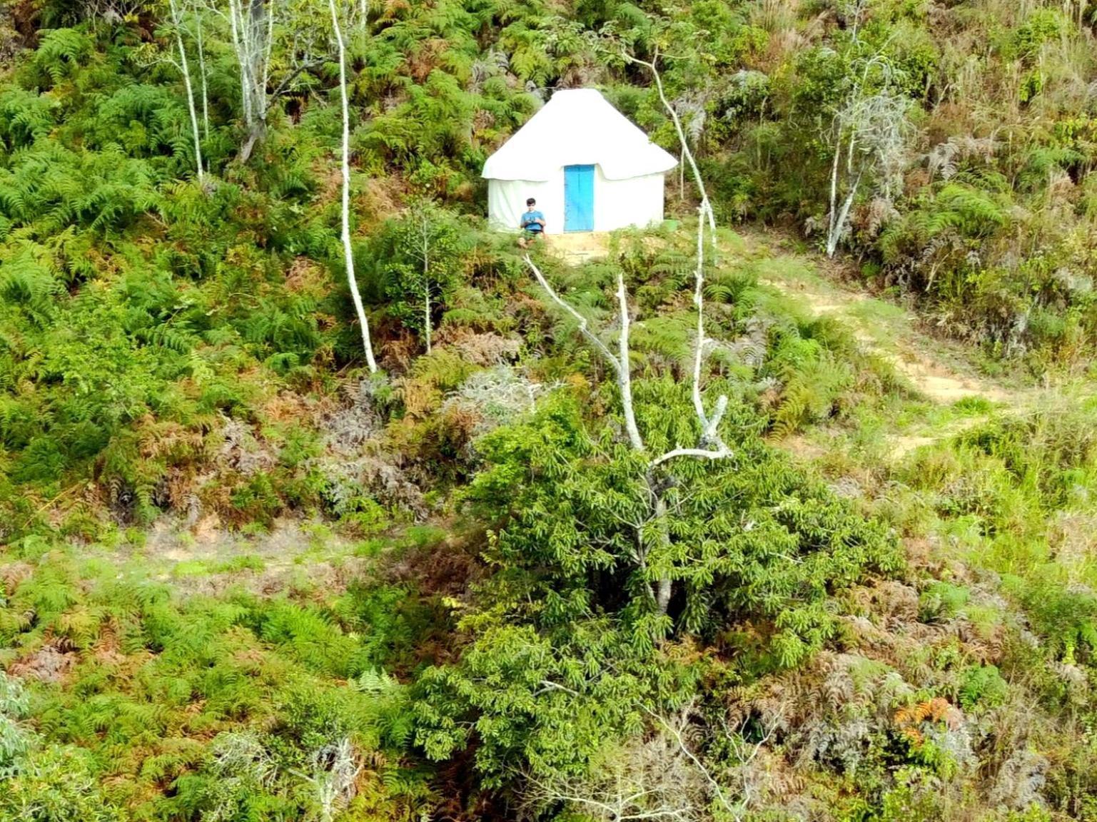 La Pacha Hostel Barichara Szoba fotó