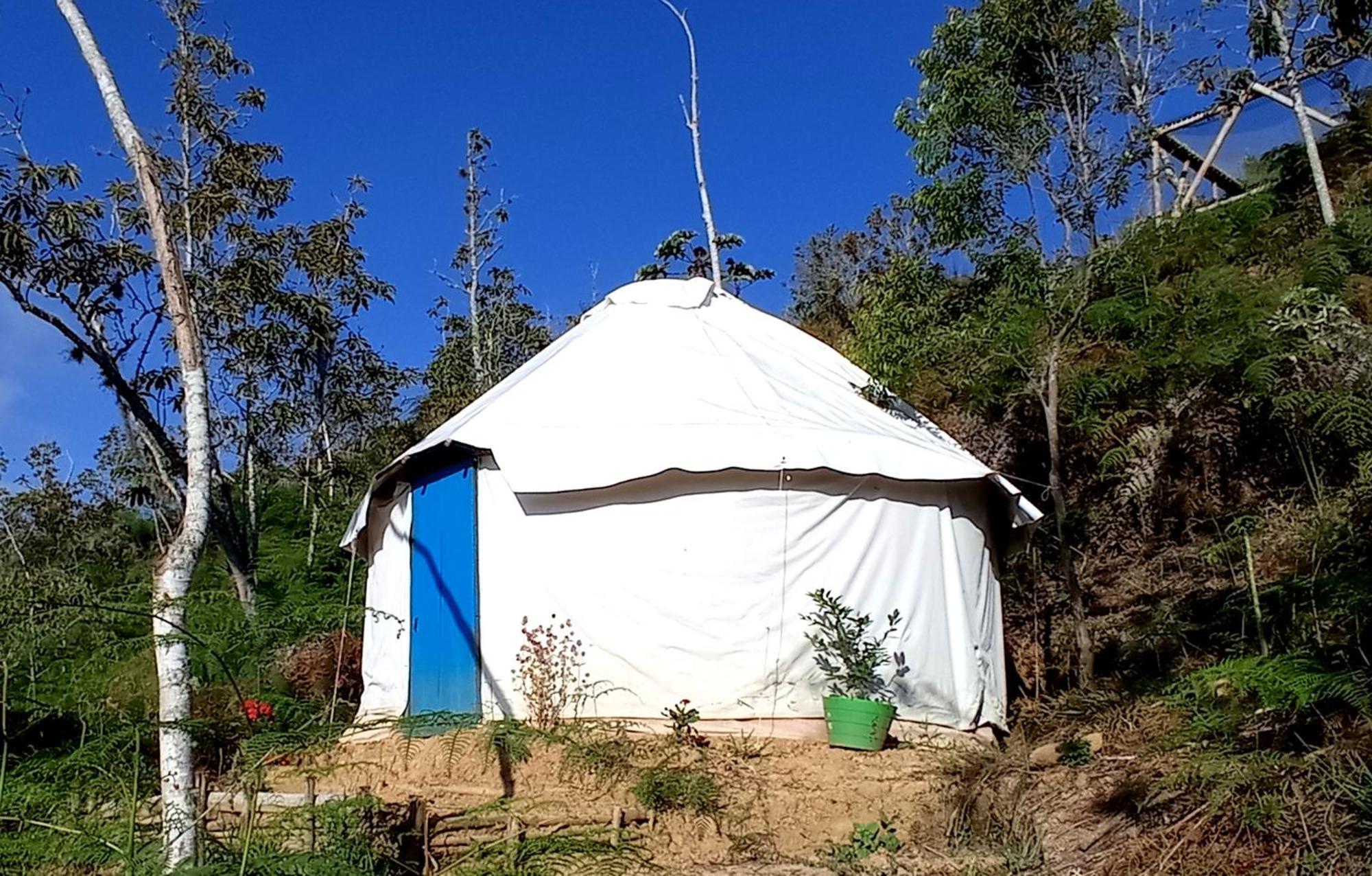 La Pacha Hostel Barichara Szoba fotó