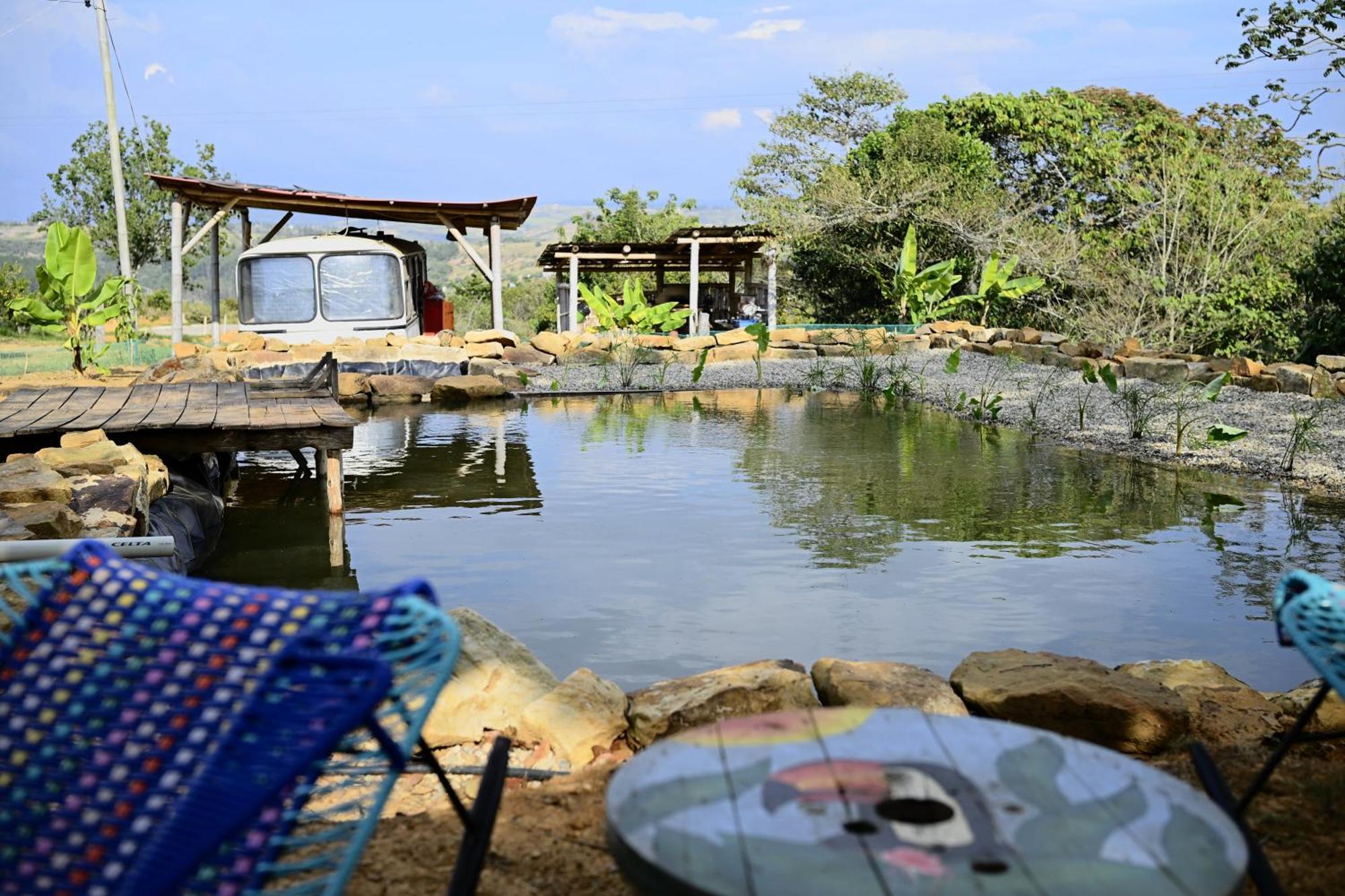 La Pacha Hostel Barichara Kültér fotó