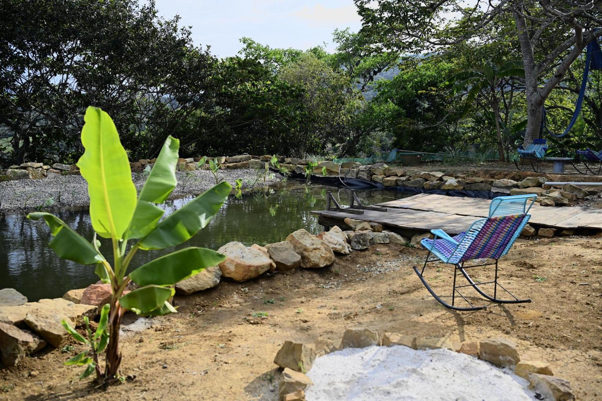 La Pacha Hostel Barichara Kültér fotó