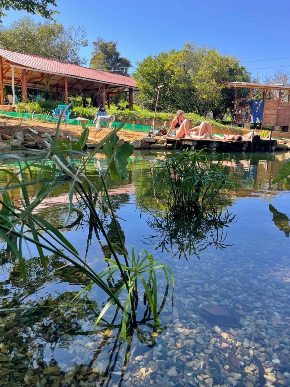 La Pacha Hostel Barichara Kültér fotó