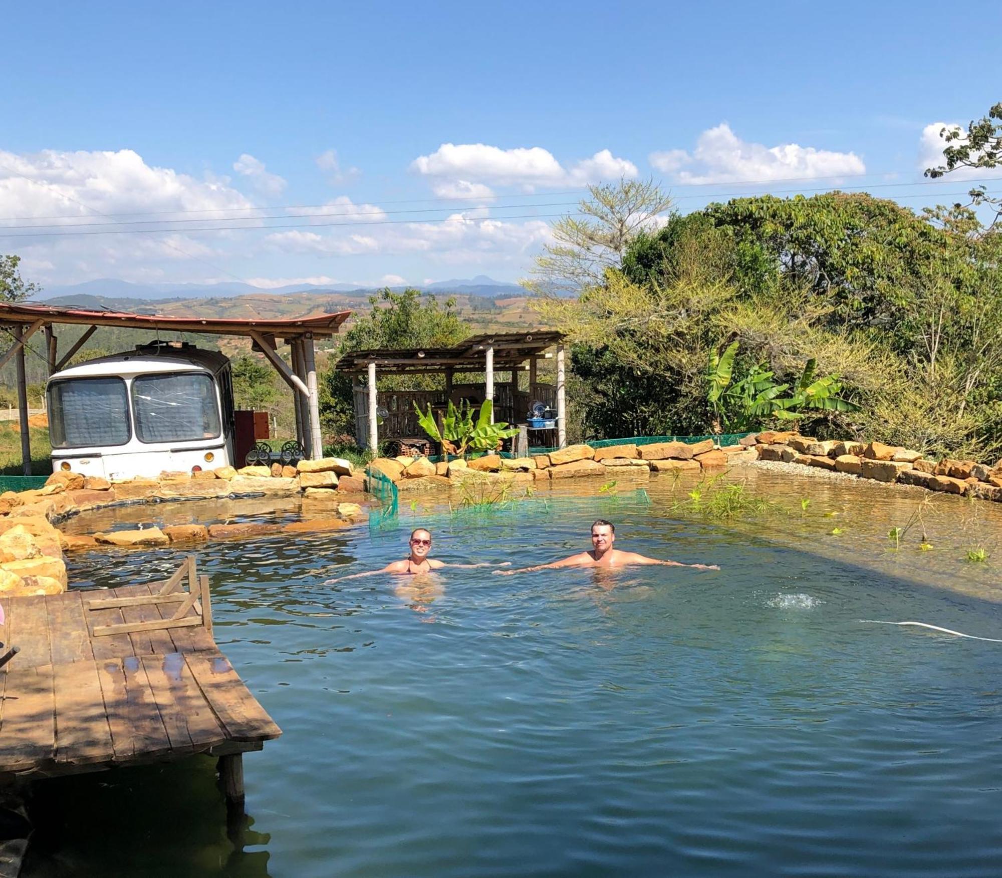 La Pacha Hostel Barichara Kültér fotó