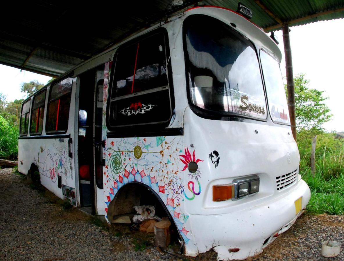 La Pacha Hostel Barichara Kültér fotó