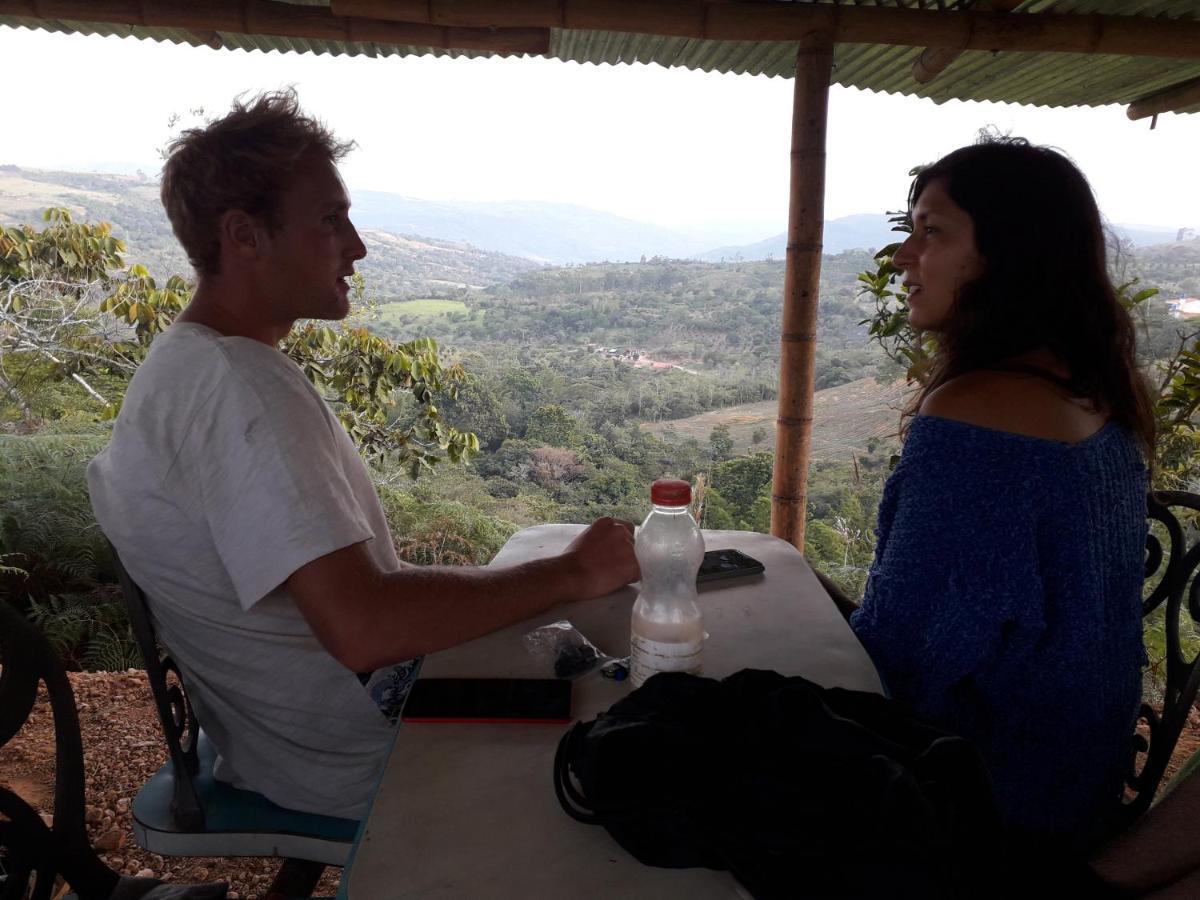 La Pacha Hostel Barichara Kültér fotó