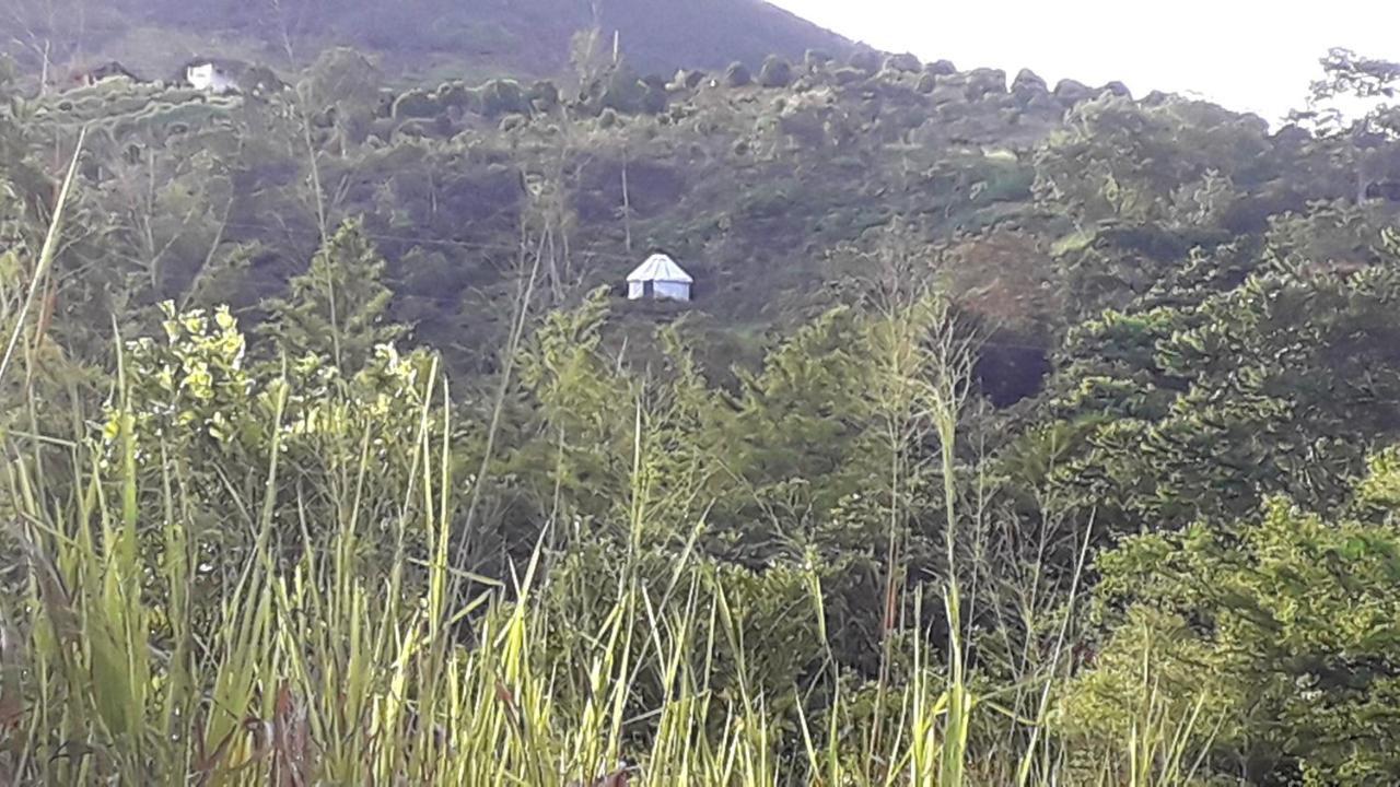 La Pacha Hostel Barichara Kültér fotó